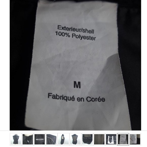 Louis Garneau Lightweight sz M CYCLING VEST Mesh Back, Reflective - Picture 10 of 12